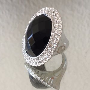Onyx Diamond ring